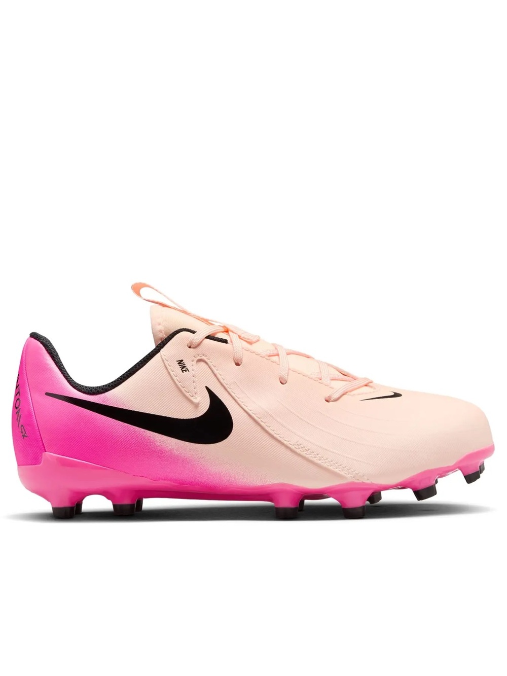 Nike Phantom GX 2 Academy MG Youth Soccer Cleats Crimson Tint Pink Size 4.5Y